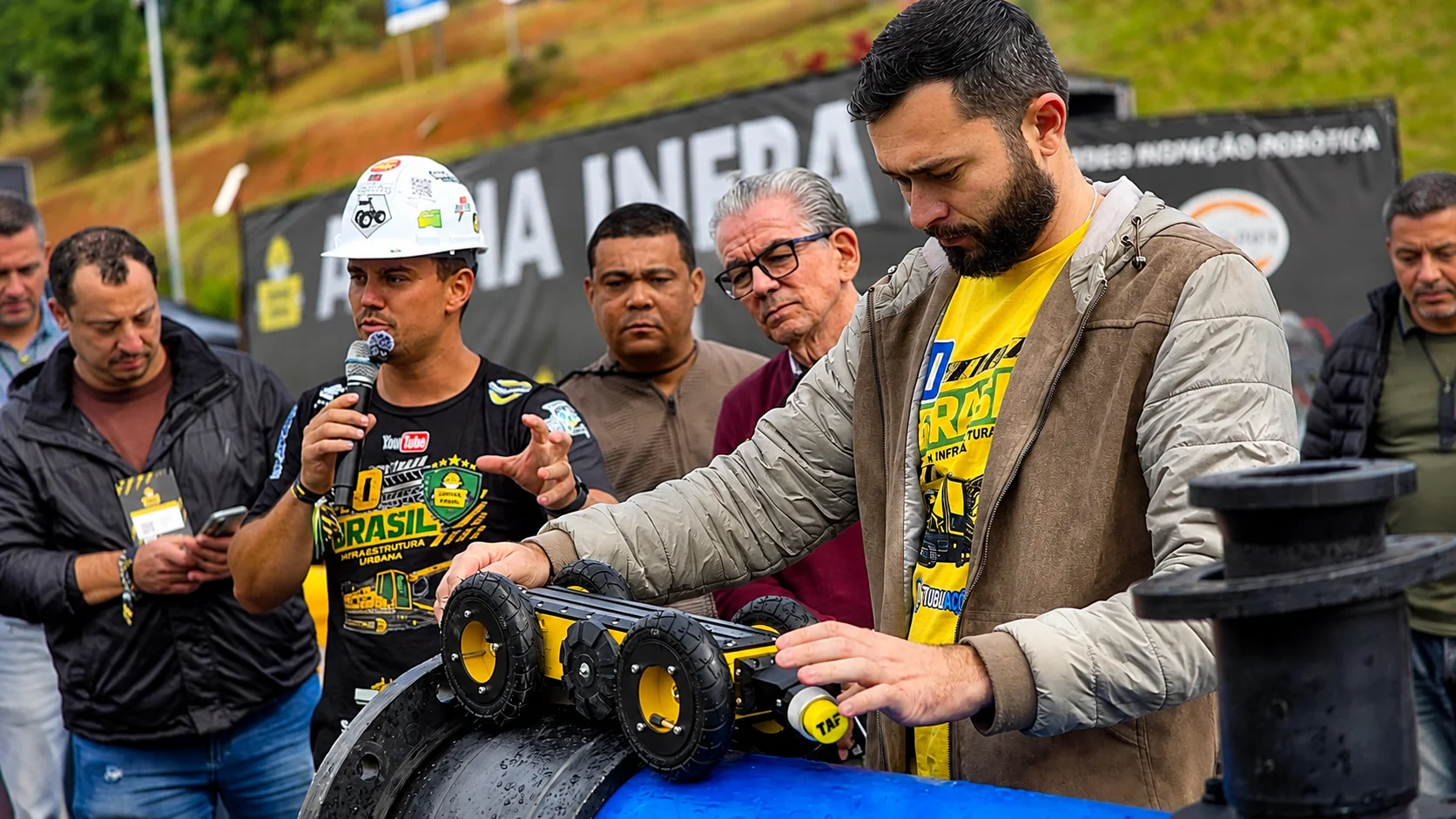 empresa de filmagem de tubulações