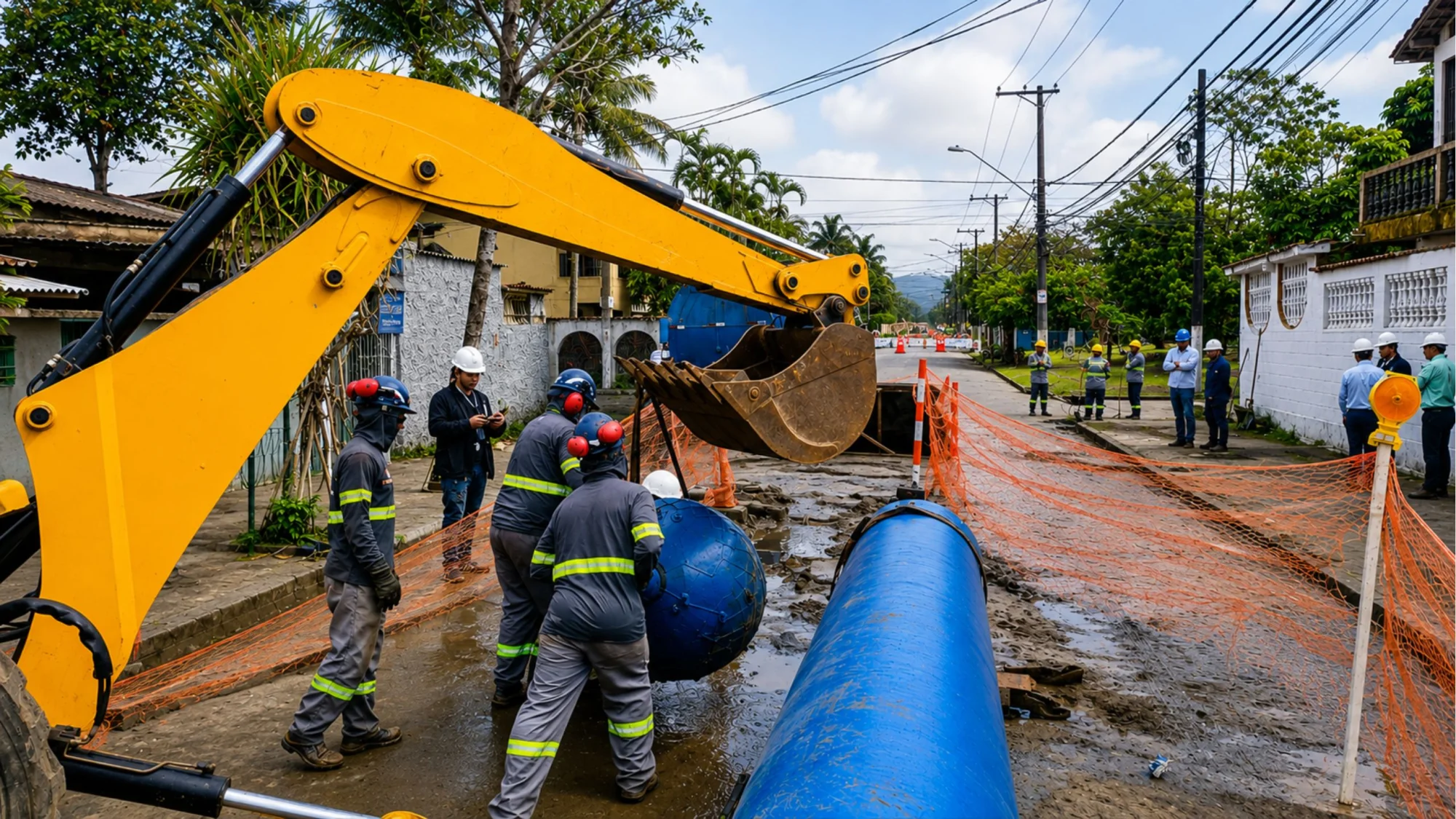 locação de escavadeira com rompedor hidráulico