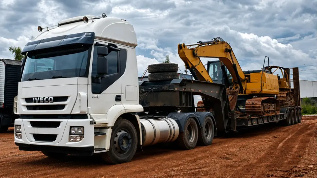 Locação e Transporte de Máquinas