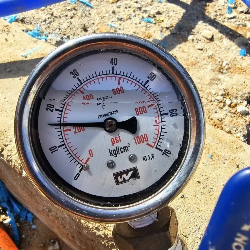 teste de estanqueidade hidráulica